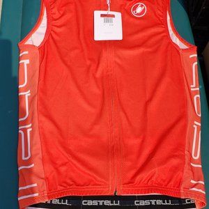 MEN'S CASTELLI SLEEVELESS BICYCLING JERSEY (BRAND NEW)